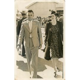 Family photograph from the Quelch Forno collection : T. Show, Tom and Alma