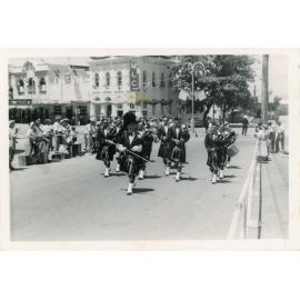 Procession in Denham Street, Townsville, March 1954