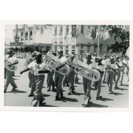 Procession in Denham Street, Townsville, March 1954