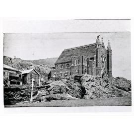The Sacred Heart Cathedral after Cyclone Leonta, Townsville, 1903
