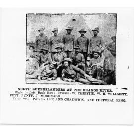 North Queenslanders at the Orange River, 26 February 1900