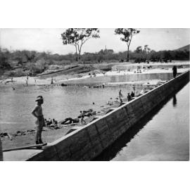 Gleeson's weir, Townsville, January 1945