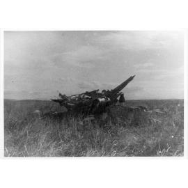 First crash at Garbutt airport - Wirraway plane