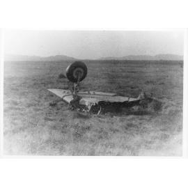 First crash at Garbutt airport - Wirraway plane