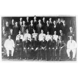 Staff of the Commonwealth Bank, Townsville, 1921