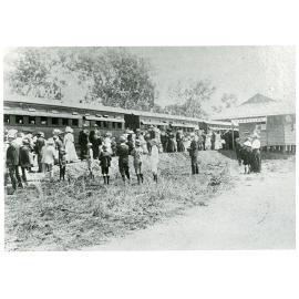 Carstairs railway station, 1915