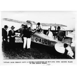 Treacy was the first pilot to land a plane at Townsville