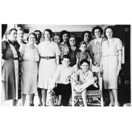 Survivors of the sinking of the [Rangitane] and other ships by German raiders on arrival in Townsville aboard [Nellore], 4th January 1941