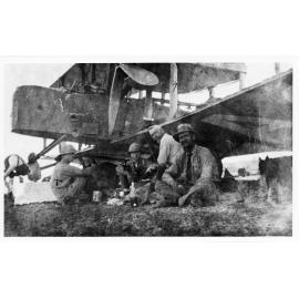 Ross and Keith Smith's Vickers Vimy aircraft. Forced landing at Anthony Lagoon, N.T