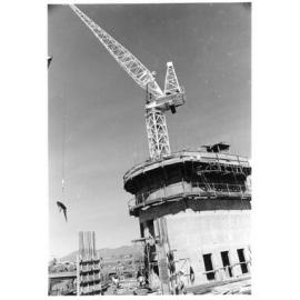 Hotel Townsville during construction, 1974