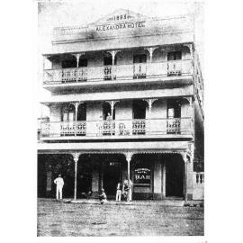 Alexandra Hotel, Flinders Street, Townsville City, Townsville, 23 December 1896