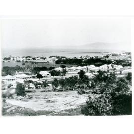 Johnson collection : View of North Ward and the Townsville harbour