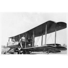 Arrival of Ross Smith, Townsville, 1919