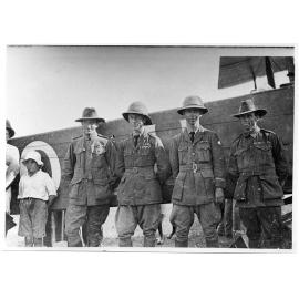 Arrival of Ross Smith, Townsville, 1919