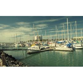 Breakwater Marina and casino, Townsville, 1991