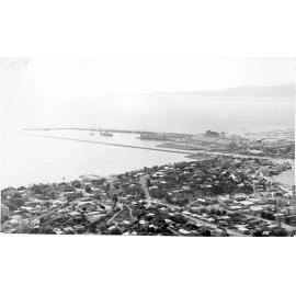 View of the Townsville harbour, 1964