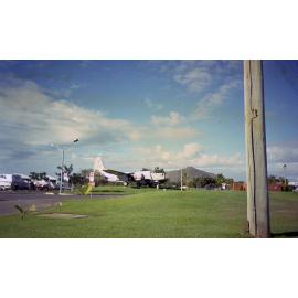 Aircraft on display in front of the RAAF Base Garbutt, Townsville, 1991