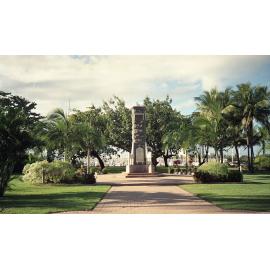The Cenotaph, ANZAC Park, the Strand, Townsville, 1991