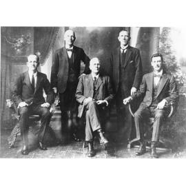 Staff of the Adelaide Steamship Company, [Townsville], 1923