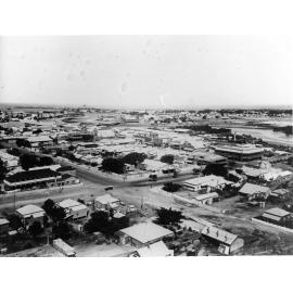 Townsville city area, view from Castle Hill. 