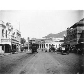Corner of Flinders and Denham Street, Townsville, 1912