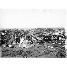 Townsville, looking towards the harbour, 1915. 