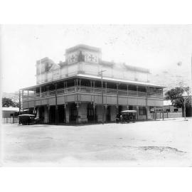 The Townsville ambulance station, corner of Sturt and Stanley Streets, Townsville City, Townsville, 1922