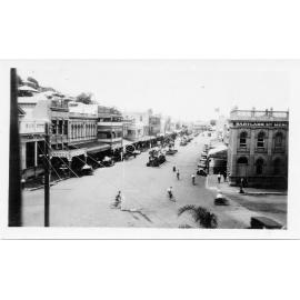 View of Flinders Street East, from the Post Office. 