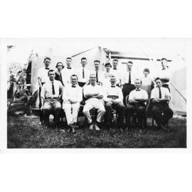 Photograph of an unknown group, from the W.J. Laurie collection 