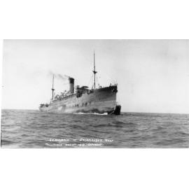 S.S. Bombala at Salamander Reef, near Townsville, 9 December 1919