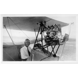 The Flying Flea, on the Town Common, Townsville, 1938 