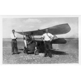 The Flying Flea, on the Town Common, Townsville, 2 October 1938