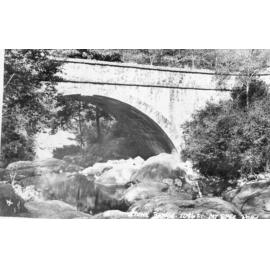 Mount Spec, Crystal Creek bridge as seen from below, n.d. 