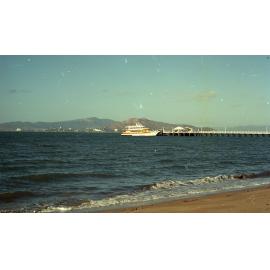 Reef Link II at Magnetic Island jetty, Townsville, 1991