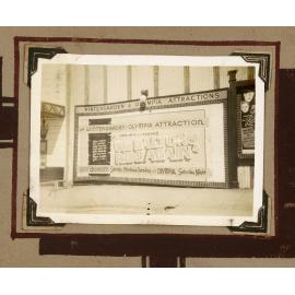 Photograph of work by Townsville signwriter Bill Gladwell