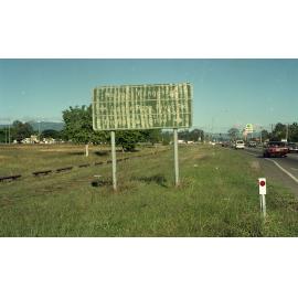Traffic sign on Ross River Road, Kirwan, Townsville, 1991