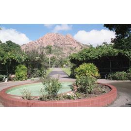 View from Queen's Gardens to Castle Hill, Townsville, 1991