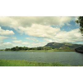View of Ross River and Mount Stuart, Townsville, 1991