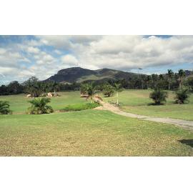 View of the Palmetum and Mount Stuart, Townsville, 1991