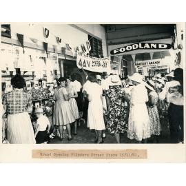 Grand opening of Philip Leong's Flinders Street store, Townsville, 15th November 1962