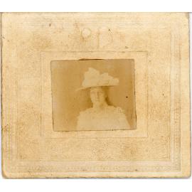 Miss Mary Anderson, later Mrs Jack Anderson, mother of Alma, Phyllis, George and Zena