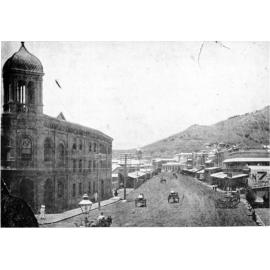 Flinders Street looking west from Wickham Street, 1906 