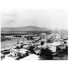 View of Flinders Street and Ross Creek from Melton Hill, 1897 