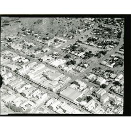Townsville city area, 1970. Aerial view