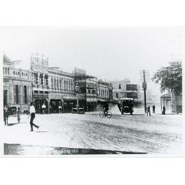 Flinders Street looking east from Denham Street, Townsville, circa 1915