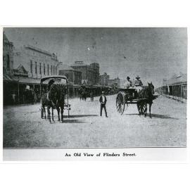 An old view of Flinders Street, Townsville