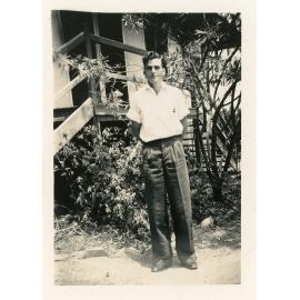 Family photograph from the Quelch Forno collection : Teacher at Thornborough