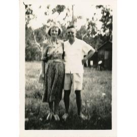 Family photograph from the Quelch Forno collection : Alma and Tom Forno