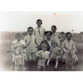 Family photograph from the Quelch Forno collection : Mrs Forno with her children