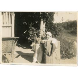 Family photograph from the Quelch Forno collection : Two young children